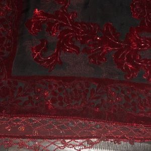 Kirks Folly Burnout Velvet Scarf